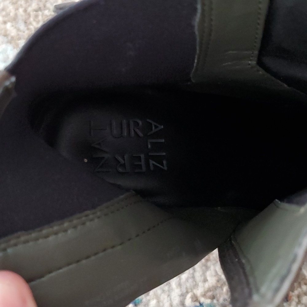 Naturalizer Lug Boot Deep Forrest Green 6 - image 3